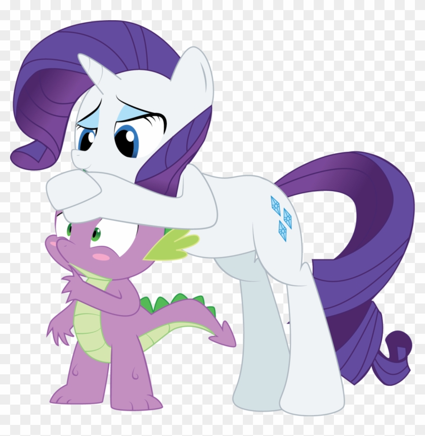 Mlp Fim - Mlp Rarity And Spike #559789