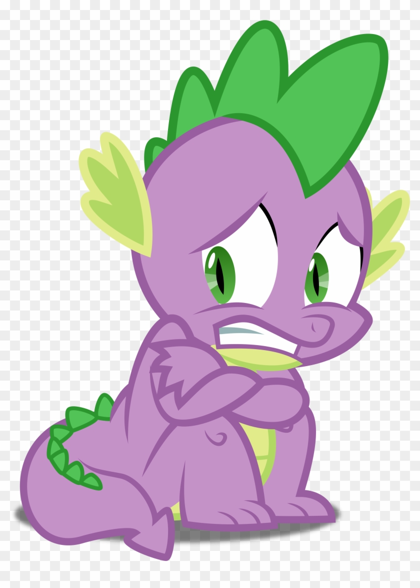 My Little Pony Spike Scared #559793