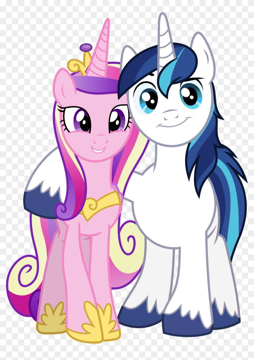 The Thing Was Done - Shining Armor And Cadence And Flurry Heart #559815