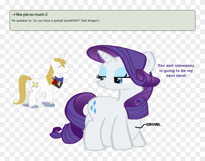 Ask Rarity Question - My Little Pony Deviant Rarity Digesting Spike #559875