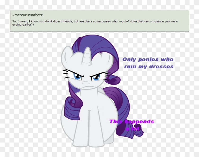 Ask Rarity Question - Drawing #559885