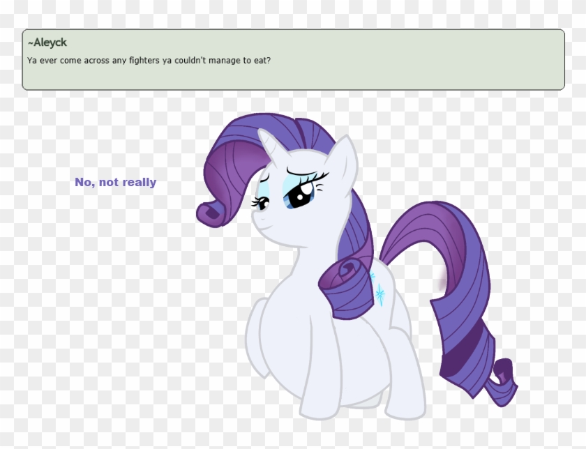 Ask Rarity Question - My Little Pony Rarity Eats Spikes #559897