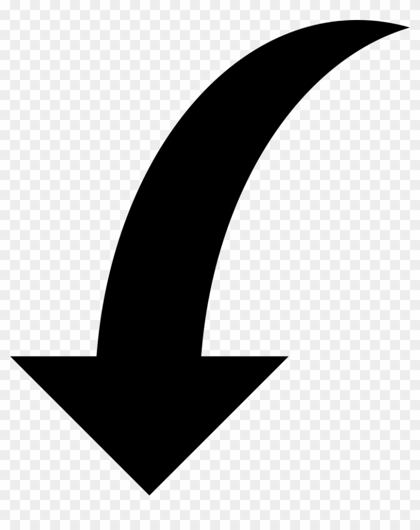 Curved Arrows - Curve Arrow Icon Png #560185