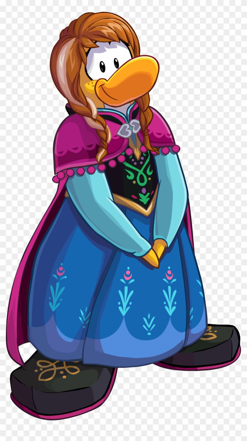 Anna Frozen Club Penguin #560275