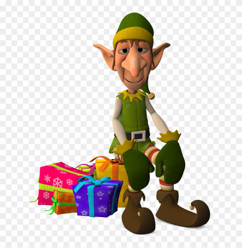 A Stocking A Star Santa Claus Presents An Elf - Jeff Sessions As A Leprechaun #560425