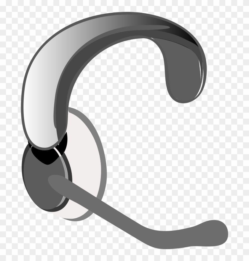 Microphone - Headphone With Mic Png #560424