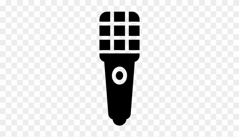 Handheld Microphone Vector - Microphone #560454