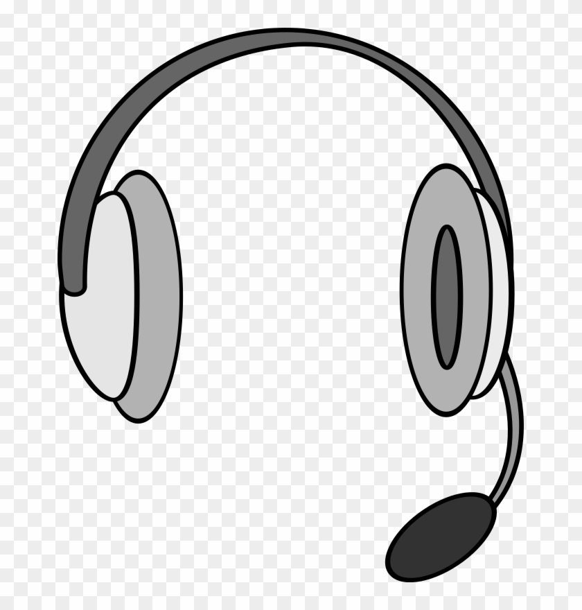 Headset Microphone Clip Art Pictures To Pin On Pinterest - Headset Clipart #560459