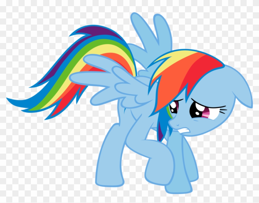 Rainbow Dash Pose Work By Elegantmisreader - Demon Rainbow Dash #560637