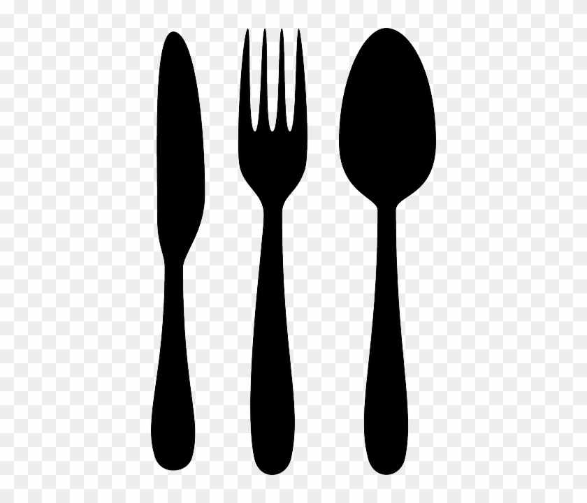 Quart Of Soup - Spoon And Fork Png #560642
