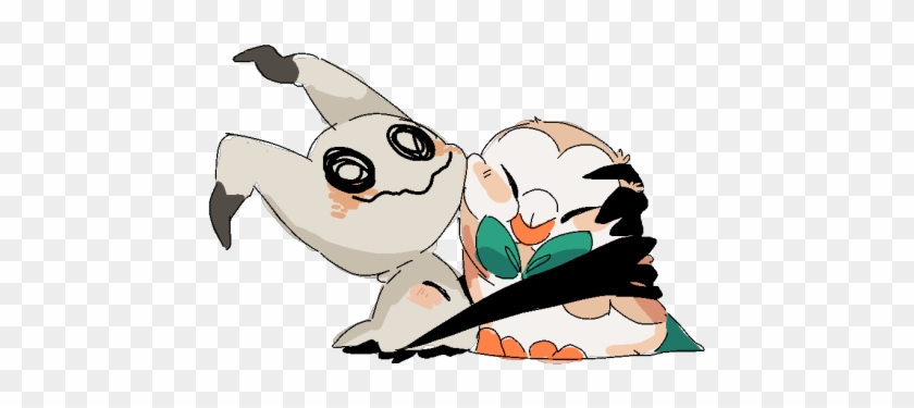 Image - Mimikyu And Rowlet #560853