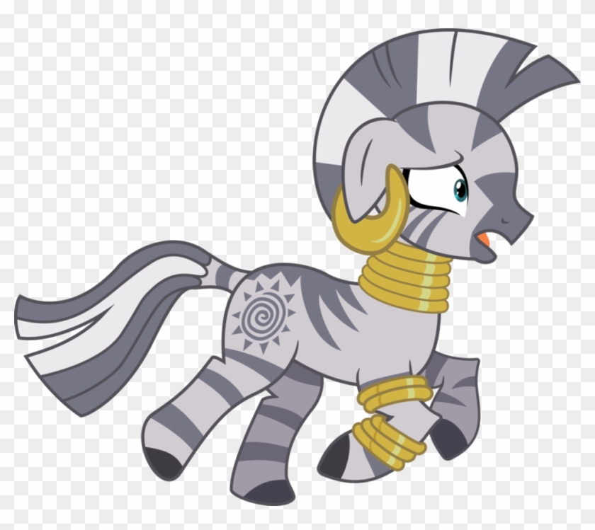 Zecora Flees By Millennialdan - Mlp Zecora Vector #560890