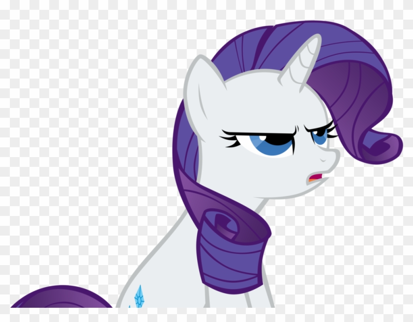 Unamused Rarity Vector By Togekisspika35 - Annoyed Rarity Vector #560910