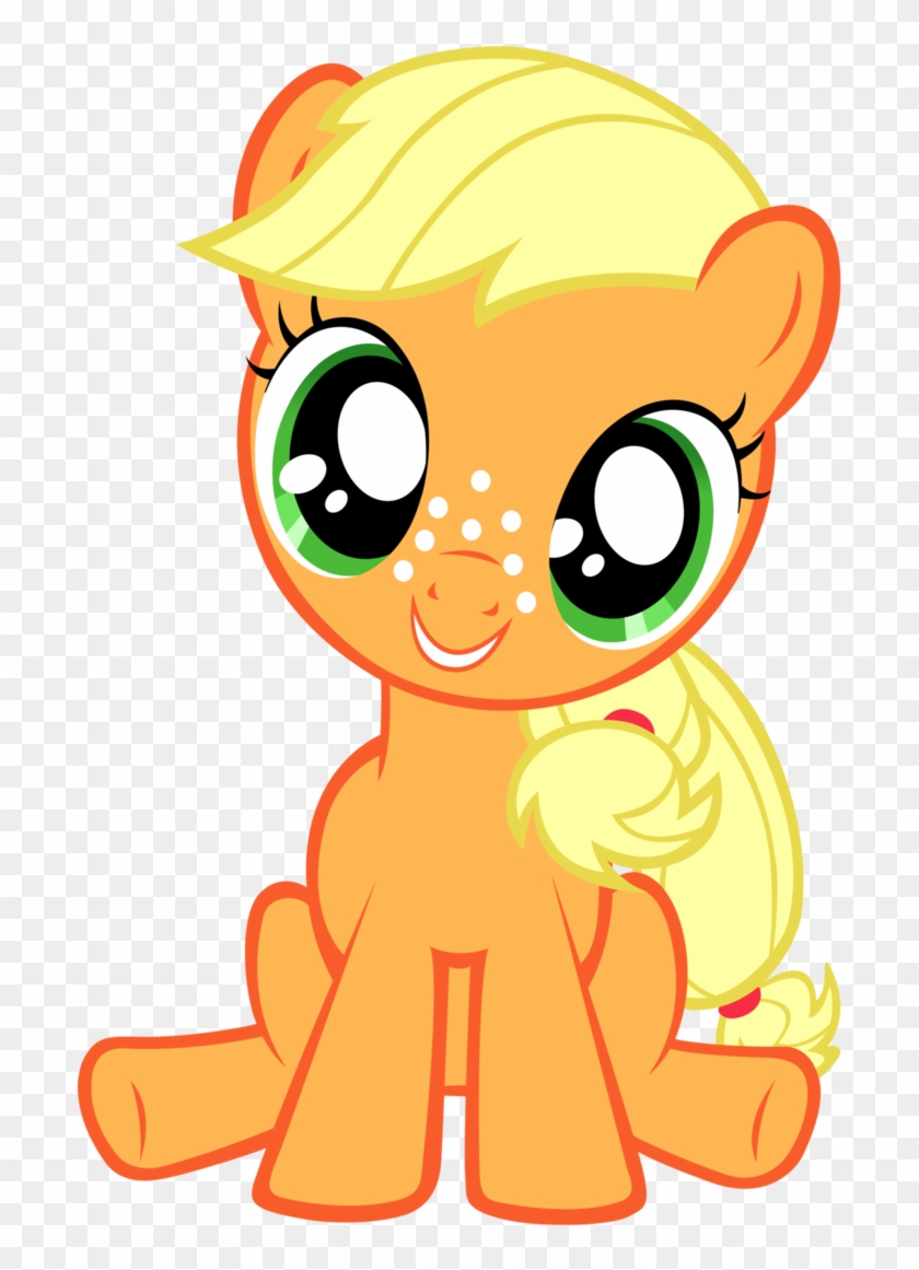 Filly Applejack Vector By Anevilzebra - My Little Pony Fillies #560924