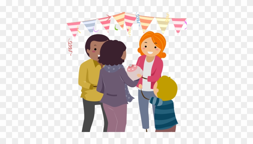 Events And Party Planning - Clip Art Family Gathering #560944