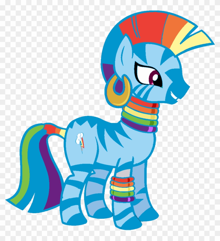 Rainbow Zecora By Spritefizz - My Little Pony Zecora Princess #560979