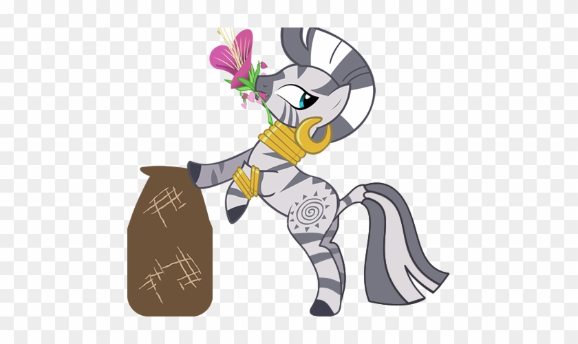 Zecora Pick Herbs Flowers By Knightnew - Zecora Mlp Png #560988