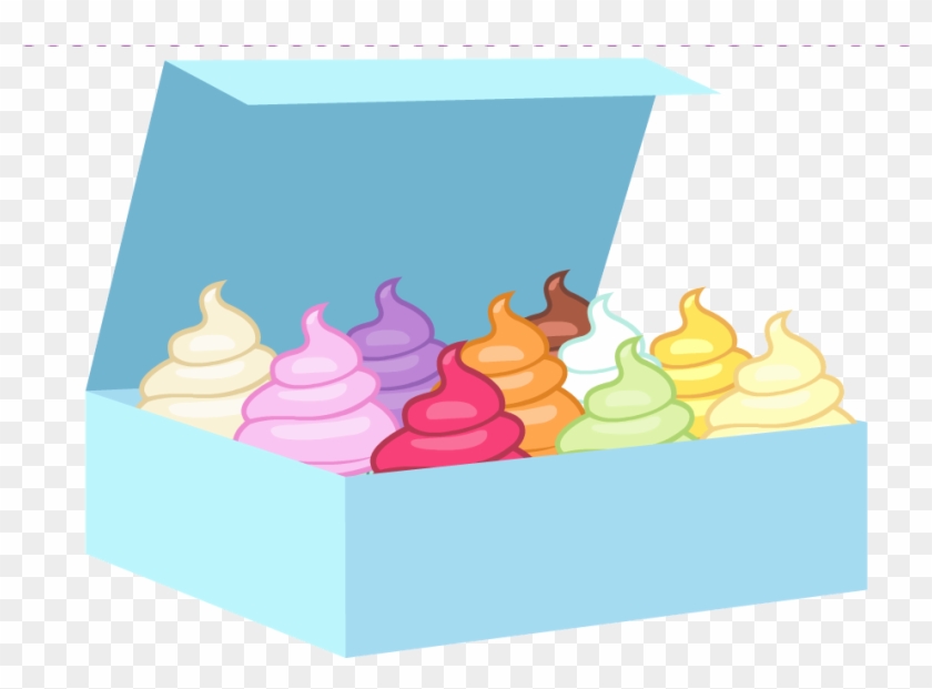 B3archild, Box, Cupcake, Food, No Pony, Object, Resource, - Box Of Cupcakes Clipart #560992