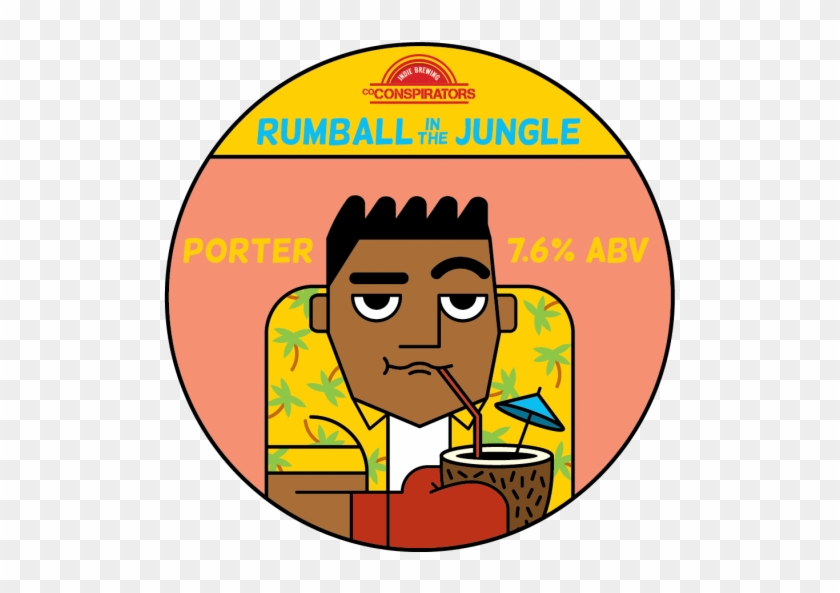 Rumball In The Jungle - Smiley Face With Sunglasses #561141