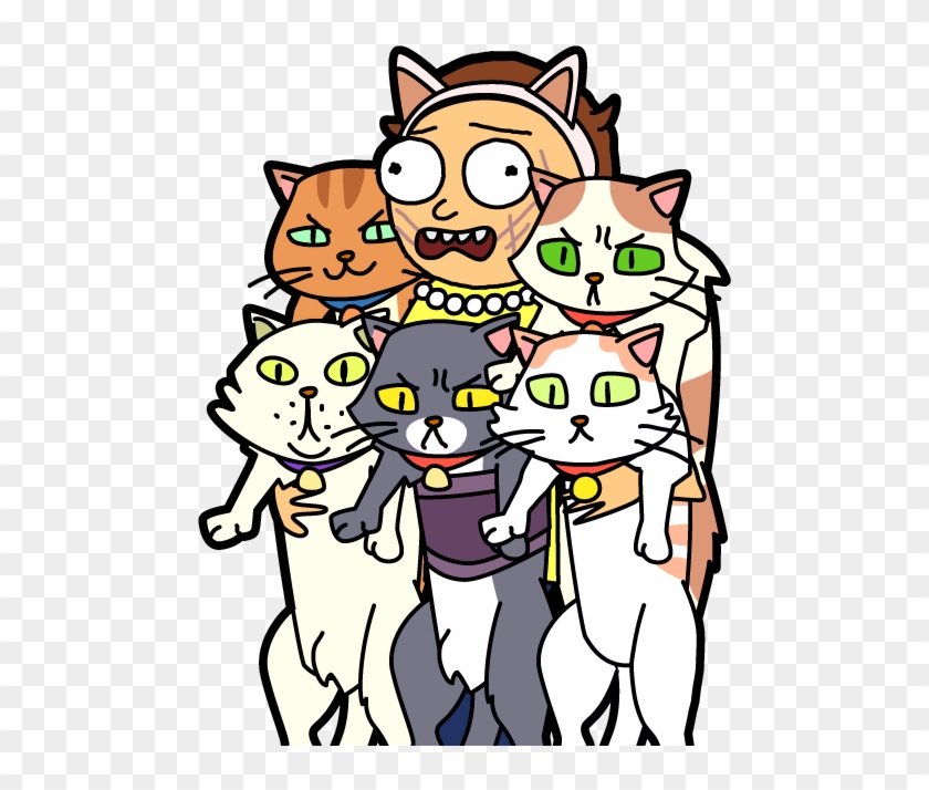 Stray Cat Morty - Rick And Morty Cat #561155