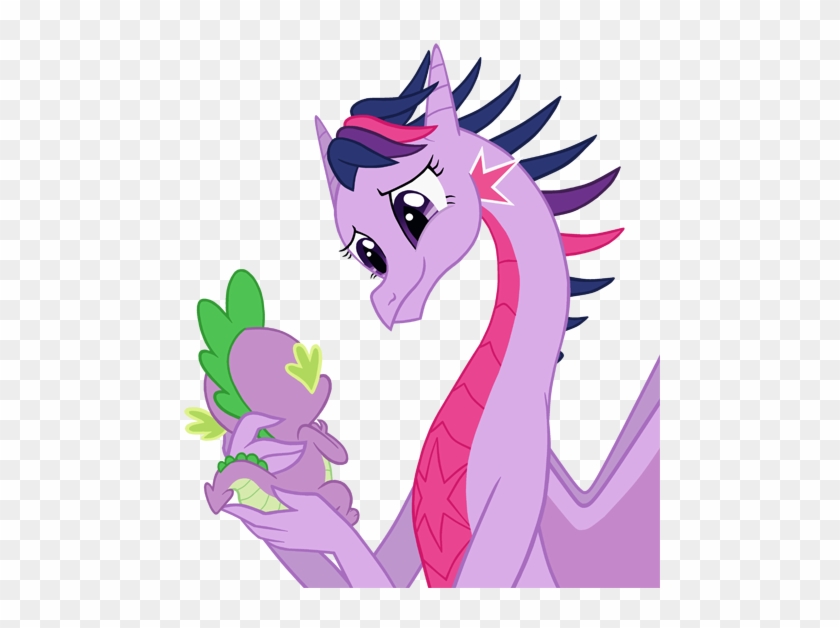 Twilight Sparkle Spike Rarity Rainbow Dash Applejack - My Little Pony As Dragons #561185