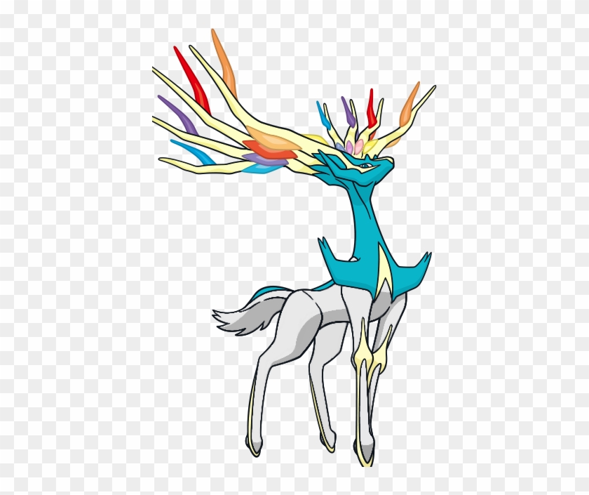 Shiny Xerneas Dream World Art By Trainerparshen - Shiny Xerneas Fan Art #561246