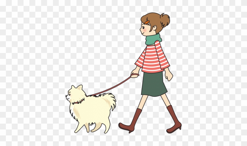 Dog Walker - Walking The Dog Clipart #561249