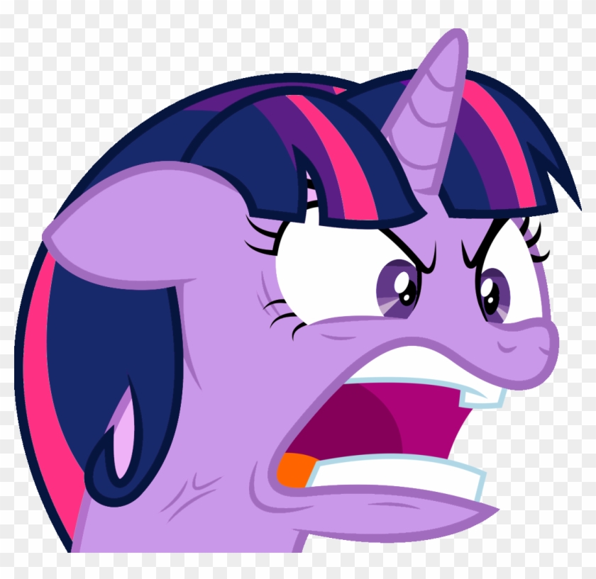 Twilight Sparkle Pony Pink Purple Nose Facial Expression - Starlight Pony #561297