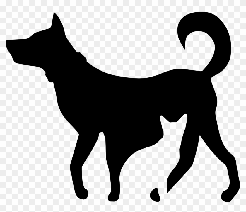 Dog Cat Image Hunting Dog Silhouette Free Transparent Png Clipart Images Download