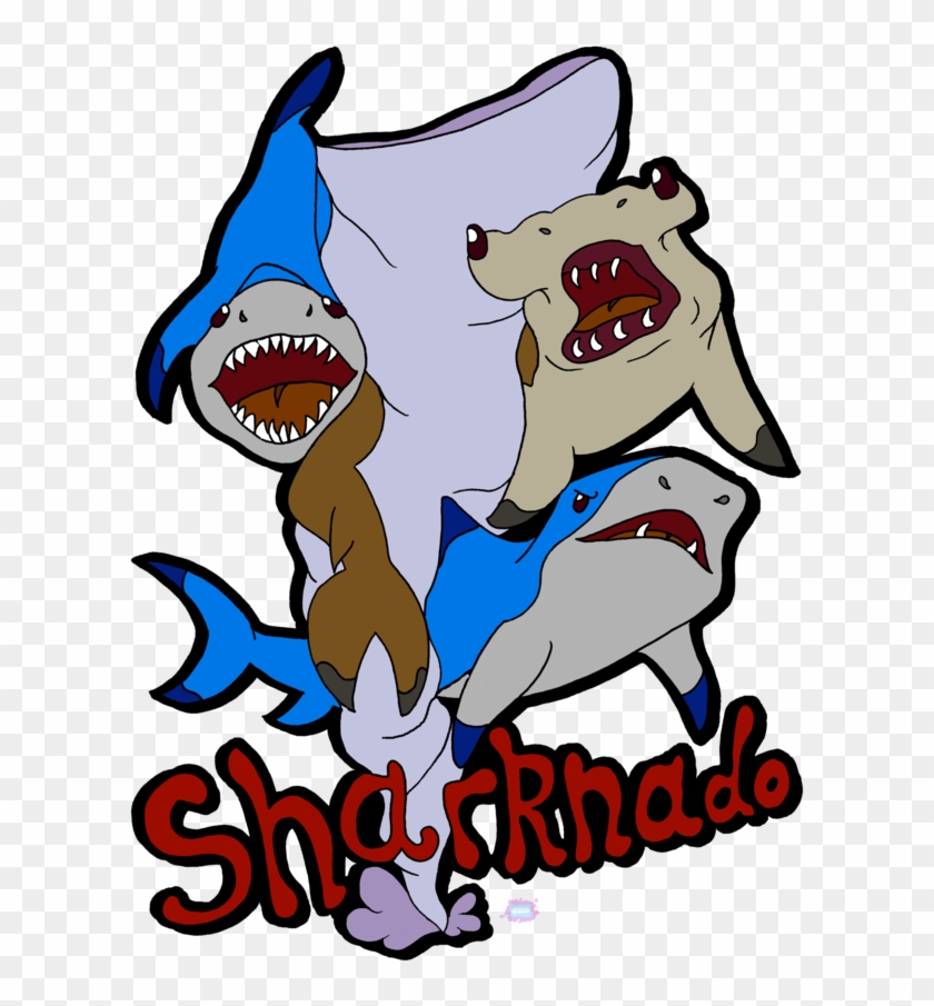Sharknado By Moddiearts - Cartoon #561312