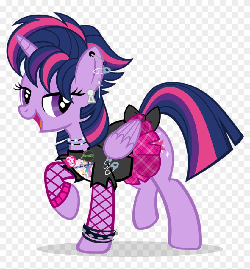 D Save The Queed Twilight Sparkle Rarity Rainbow Dash - Mlp Punk Twilight #561367