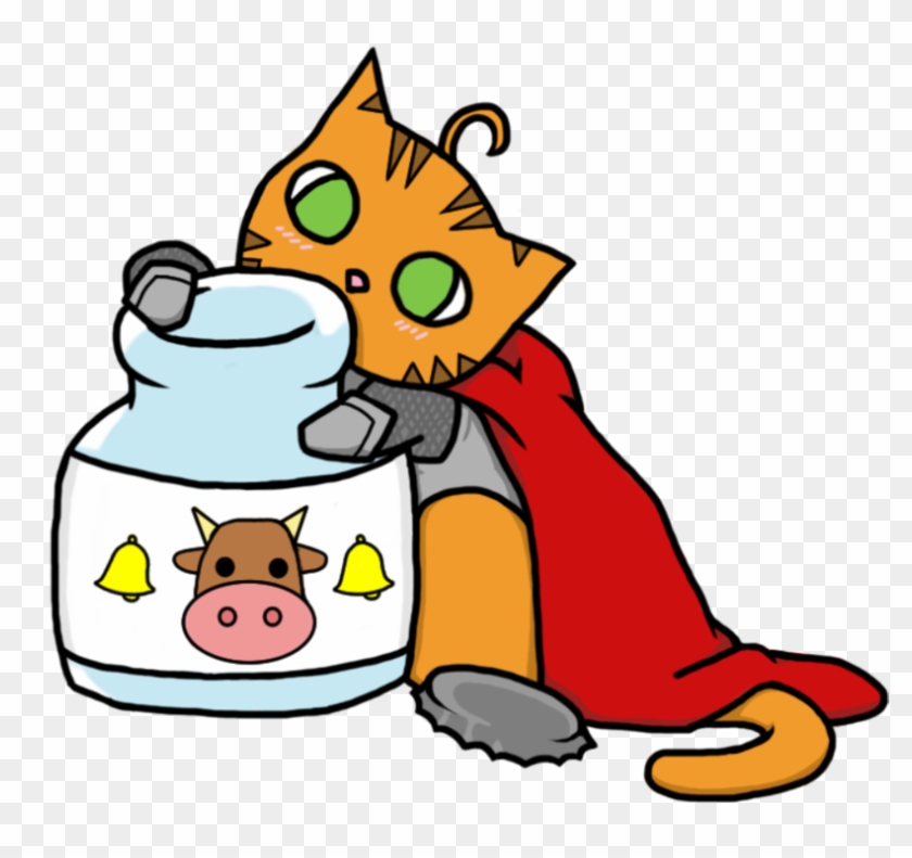 Cat Knight Needs Milk By Stygianphoenix - Drawing #561537