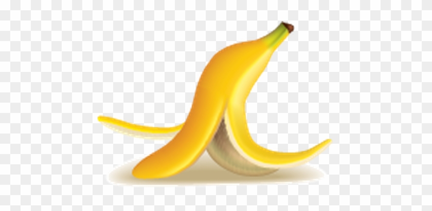 Banana Clipart Peal - Banana Peel Transparent Background #561602