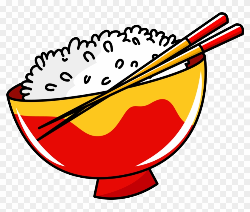 Zongzi Cooked Rice Food Bowl - Rice Png Cartoon #561614