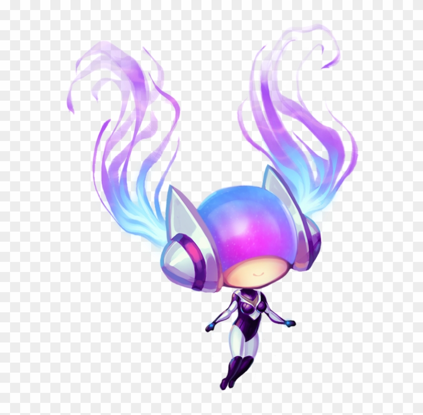 Lol Dj Sona Ethereal Animated Chibi By Cubehero-d8l3ge9 - Dj Sona Chibi Png #561773