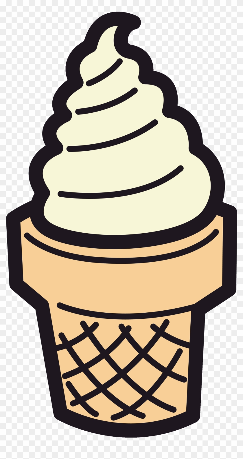 Pin Cute Ice Cream Clipart - Small Medium And Large Ice Cream #561861