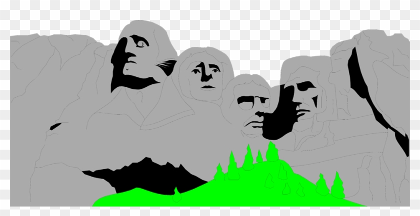 Mount Rushmore In South Dakota Clipart - Mount Rushmore Clipart No Background #561891