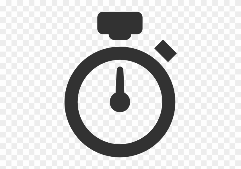 Cartoon Stopwatch - Clipart Library - White Stopwatch Icon #561949