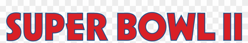Super Bowl Ii - Super Bowl 2 Logo #562046