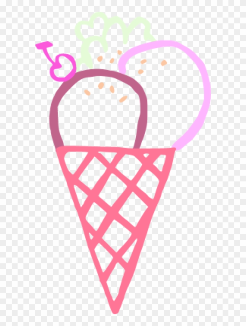 Ice Cream Cone - Ice Cream Cone Clip Art #562086