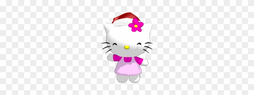 [mmd] Hello Kitty With Santa Claus Hat By Marcospower1996 - Cartoon #562104