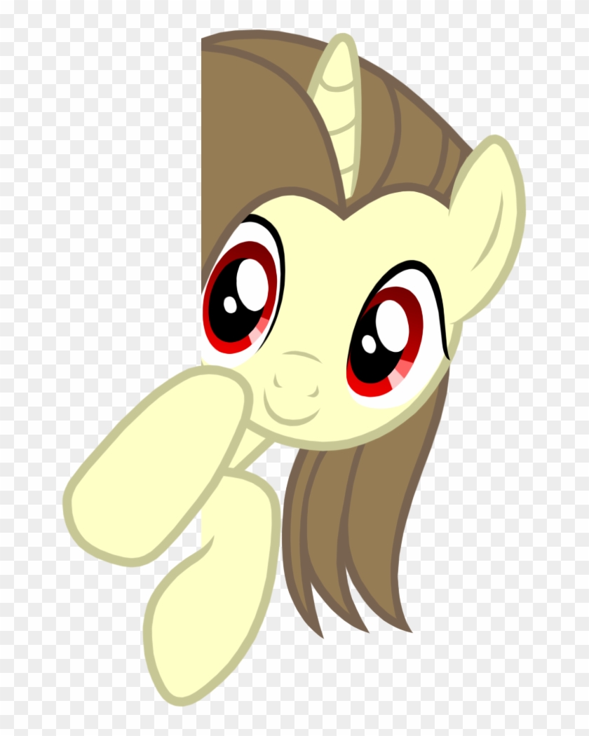 Gaanpony Vector Peeking Over-d5xdelt By Rozbojnik2 - Cartoon #562218