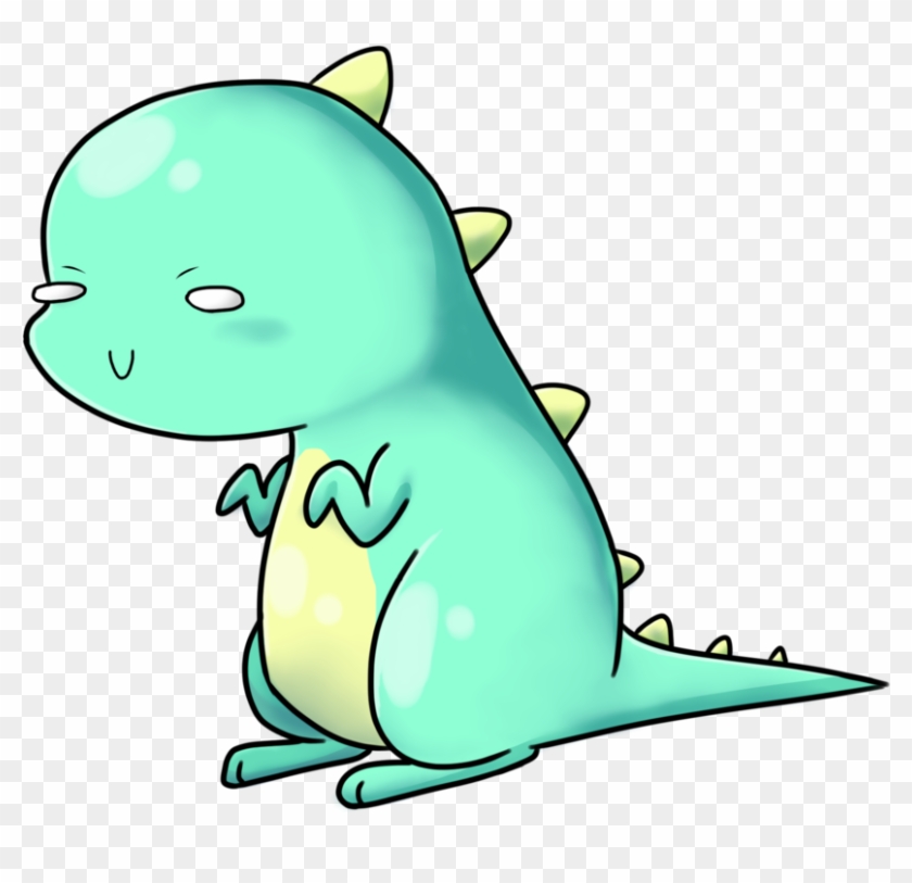 Smol Chibi Dinosaur By Willowaffi On Deviantart - Chibi Dino Png #562284