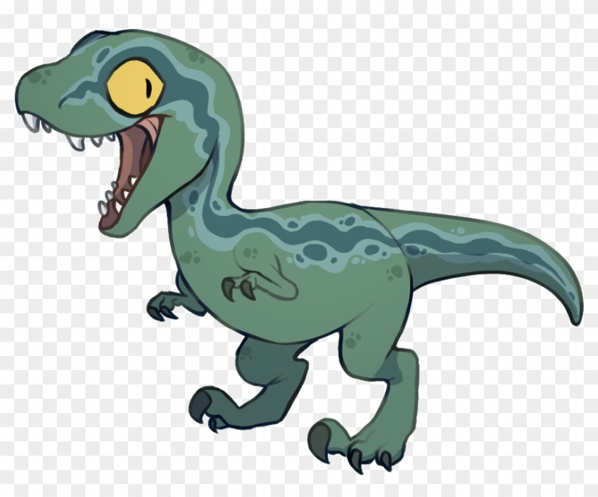 Velociraptor Clipart Jurassic Park - Baby Blue Jurassic World #562287