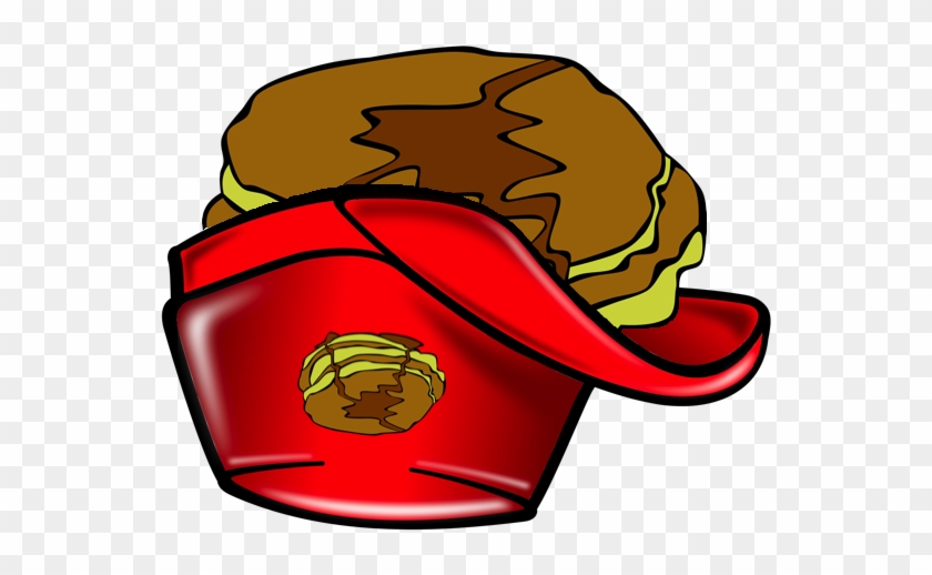 Papa Packed Pancakes In His Flapjack Cap - Breakfast Clip Art #562340