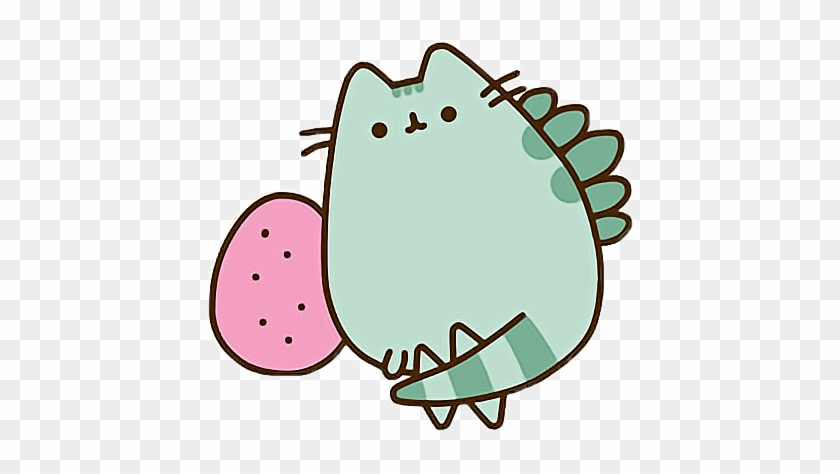 💖not My Art💖 🐱🦖💕 Kawaii Pusheen Pusheenthecat - Pusheen Cat Dinosaur #562346