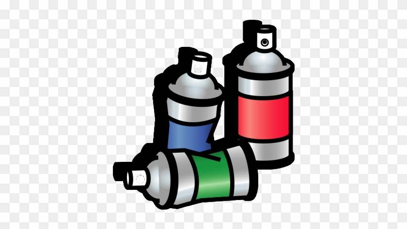 468px-spraycans - Svg - Slang Street Names For Inhalants #562358