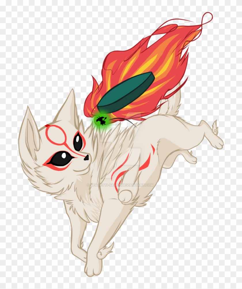 Chibi Amaterasu By Spagetti-sauce - Illustration #562376