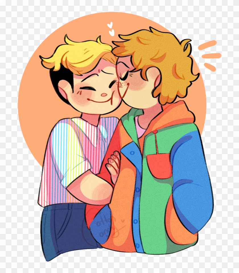 Colorful Boyfriends 🌈 Pineapple Tea - Cartoon #562407