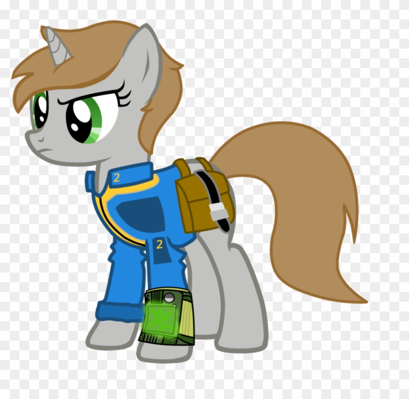 Littlepip In Her Stable Suit - Wiki #562513
